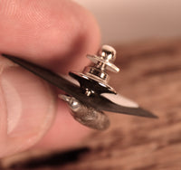 Navajo Sterling Silver Quail Tie Tac
