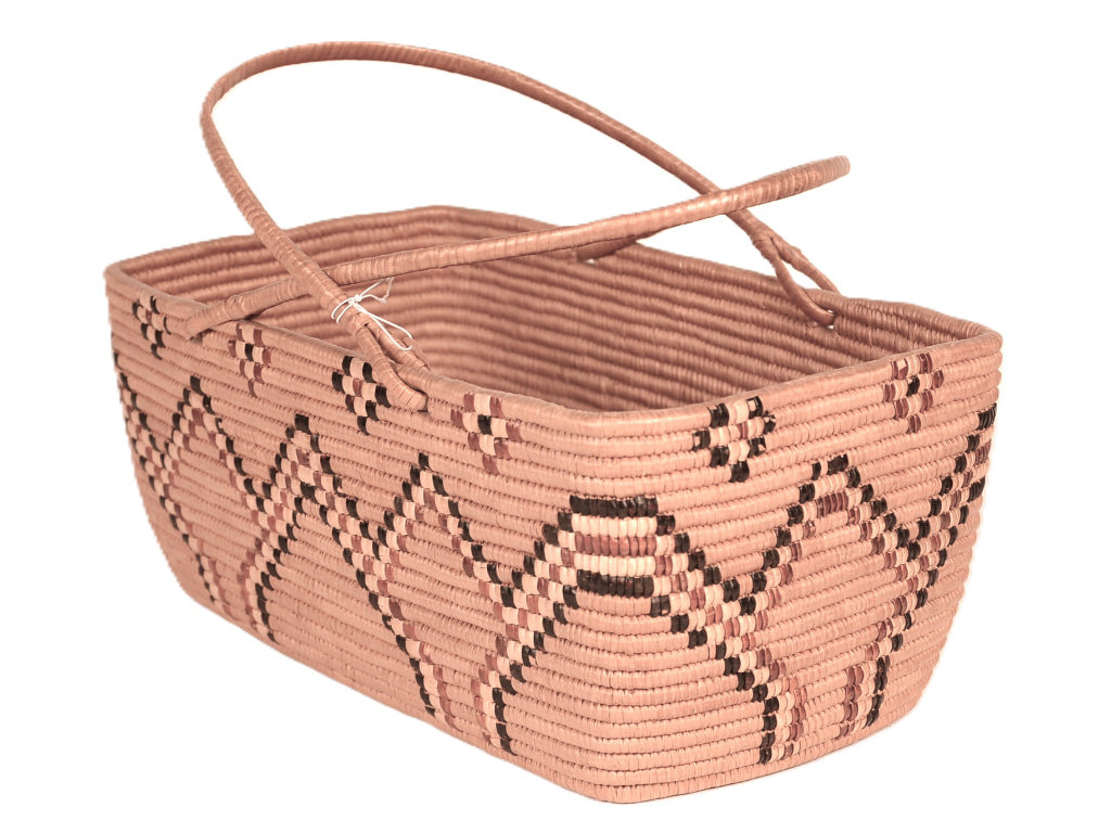 Thompson River Rectangular Market Basket with Handles