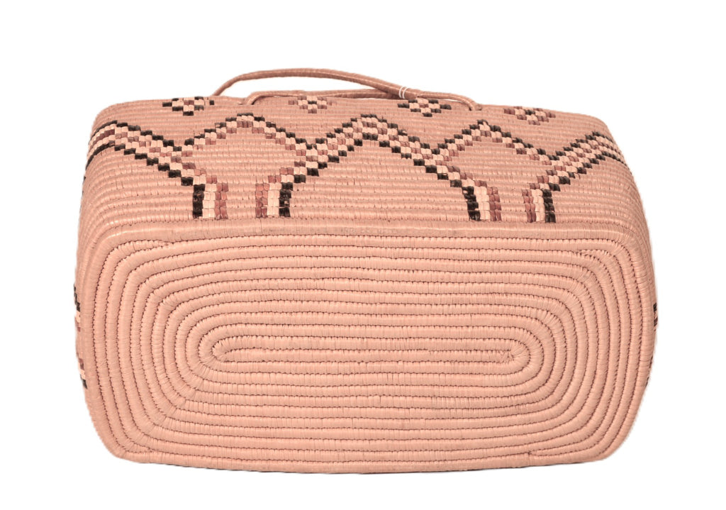Thompson River Rectangular Market Basket with Handles