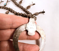 Navajo Squash Blossom with Naja Necklace