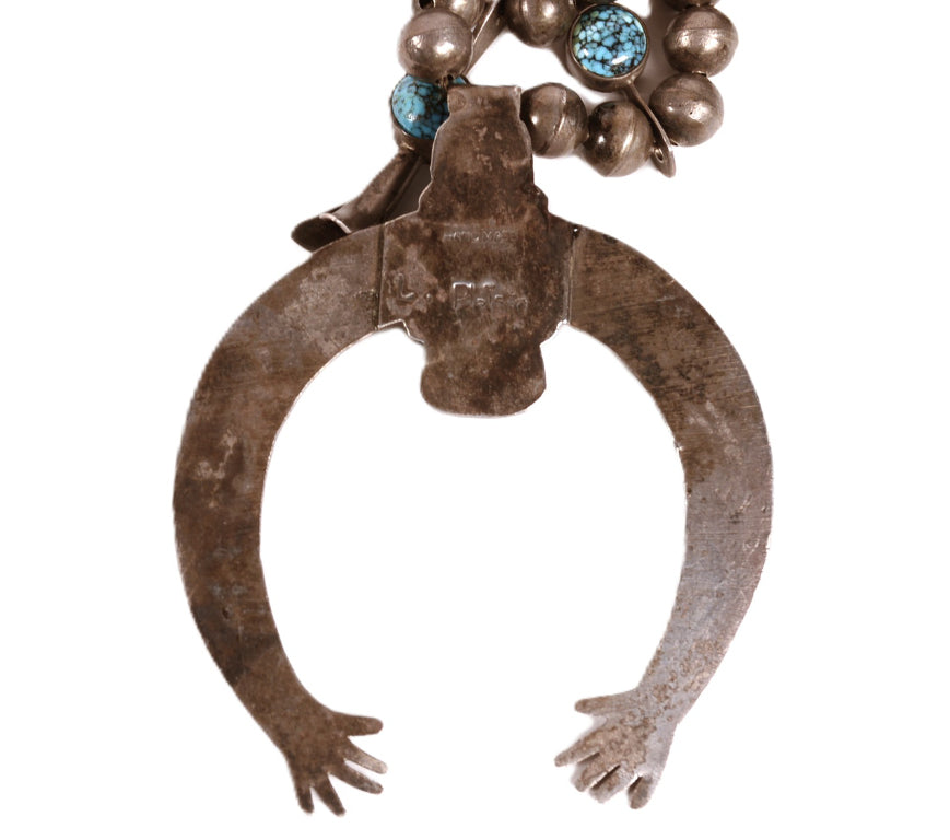Navajo Squash Blossom with Naja Necklace