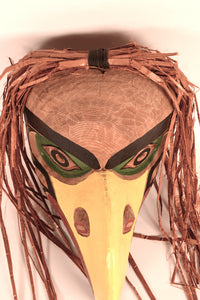Northwest Coast Cedar Eagle Mask By Ritchie Brown