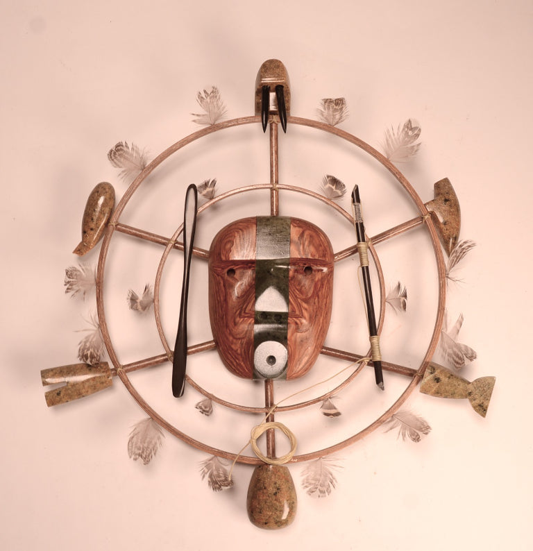 Northwest Coast Inuit Mask By LMS