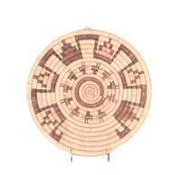 Hopi Pueblo Coiled Tray Basket