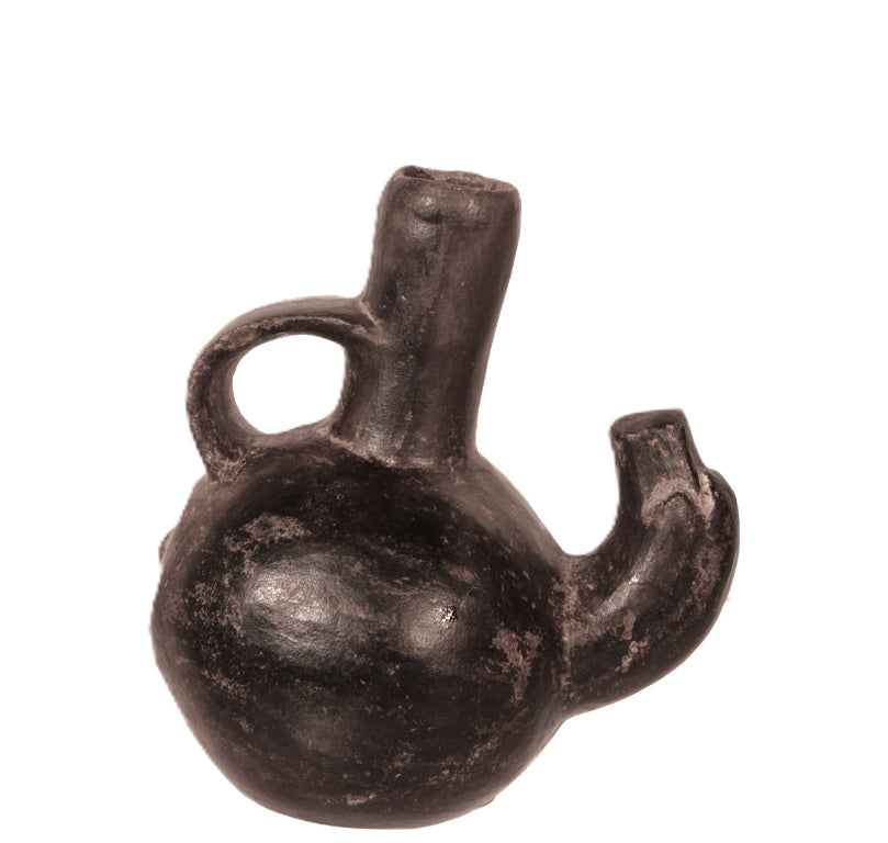 Chimu Small Blackware Bottle