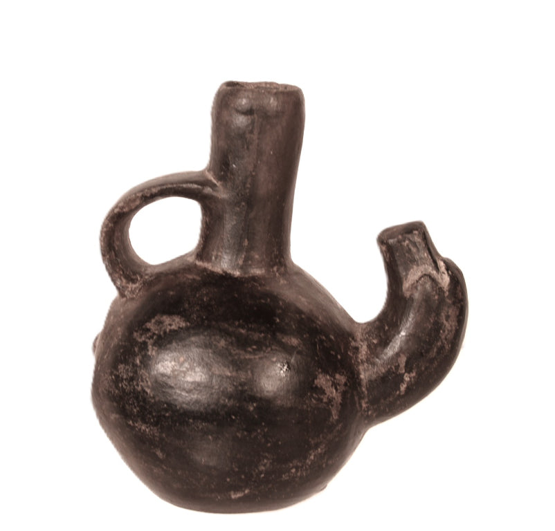 Chimu Small Blackware Bottle
