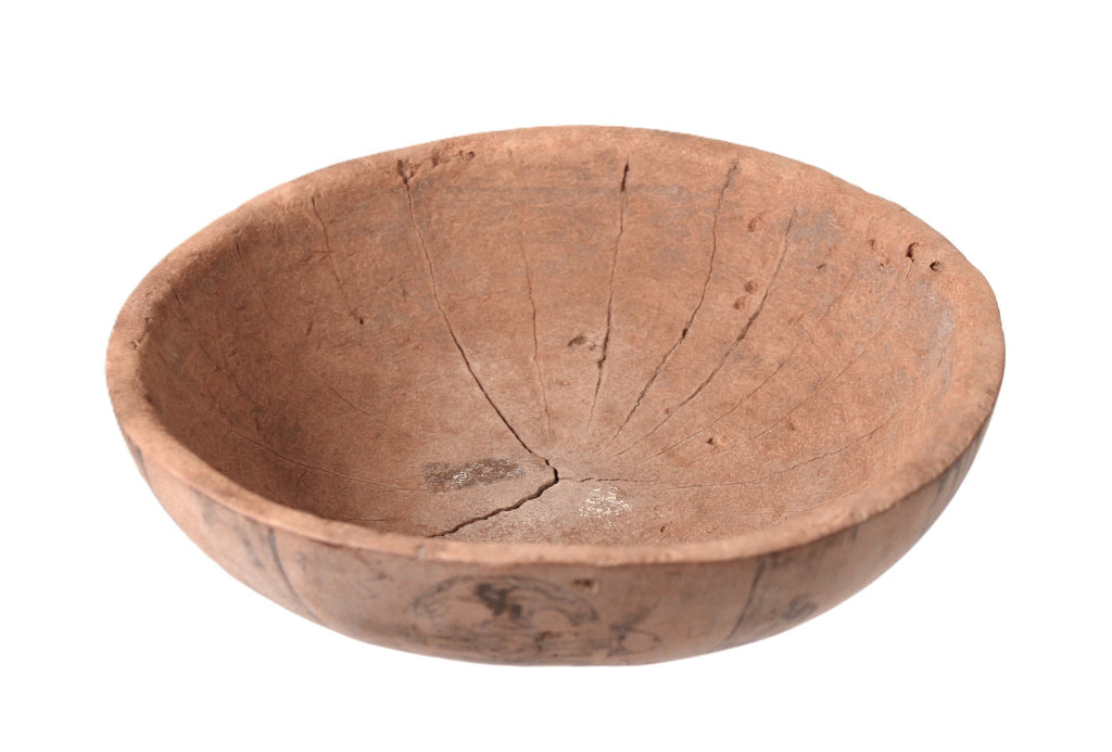 Inca Round Wooden Dish