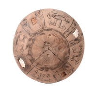 Inca Round Wooden Dish