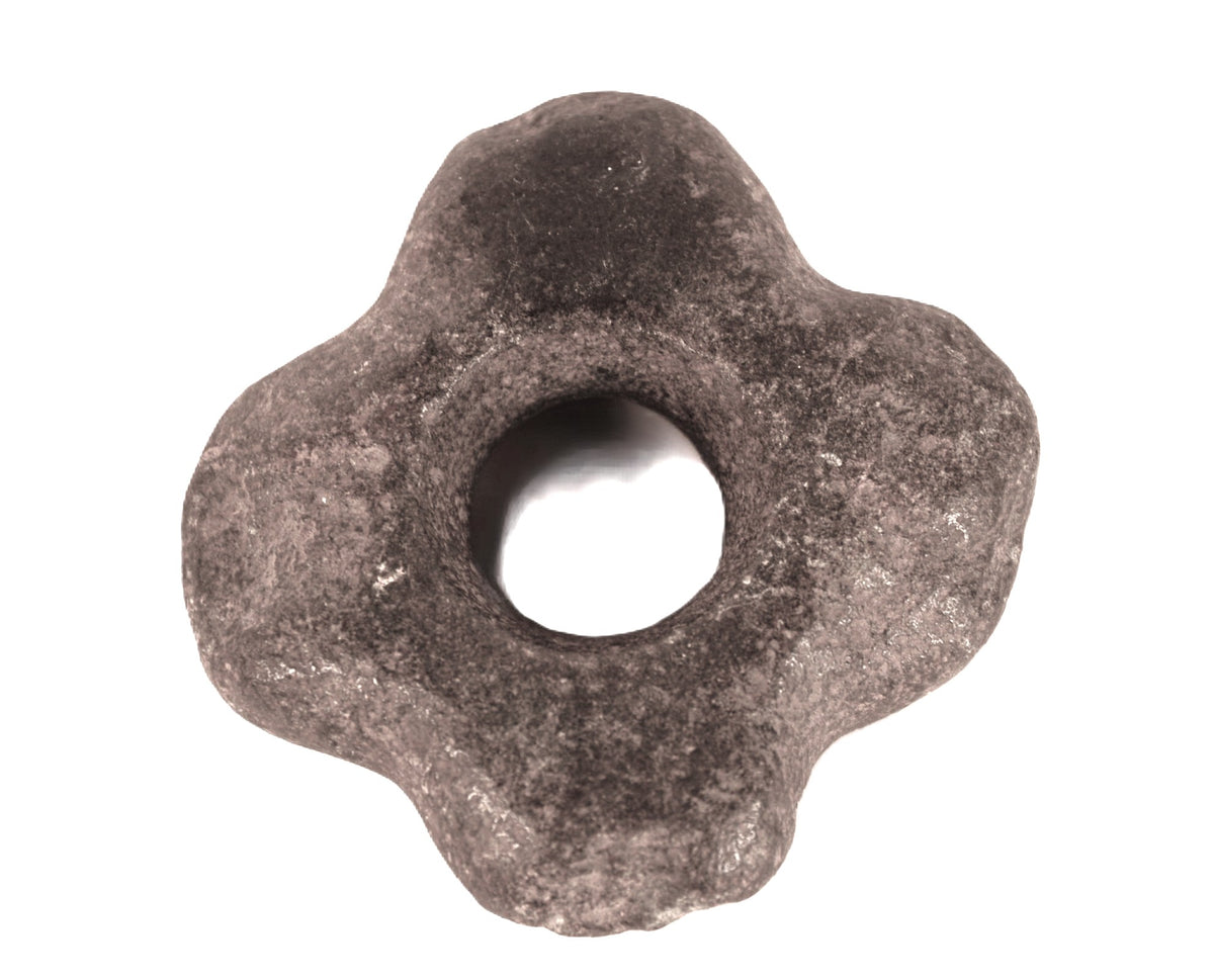 Inca 4 Sided Star Mace Head Stone
