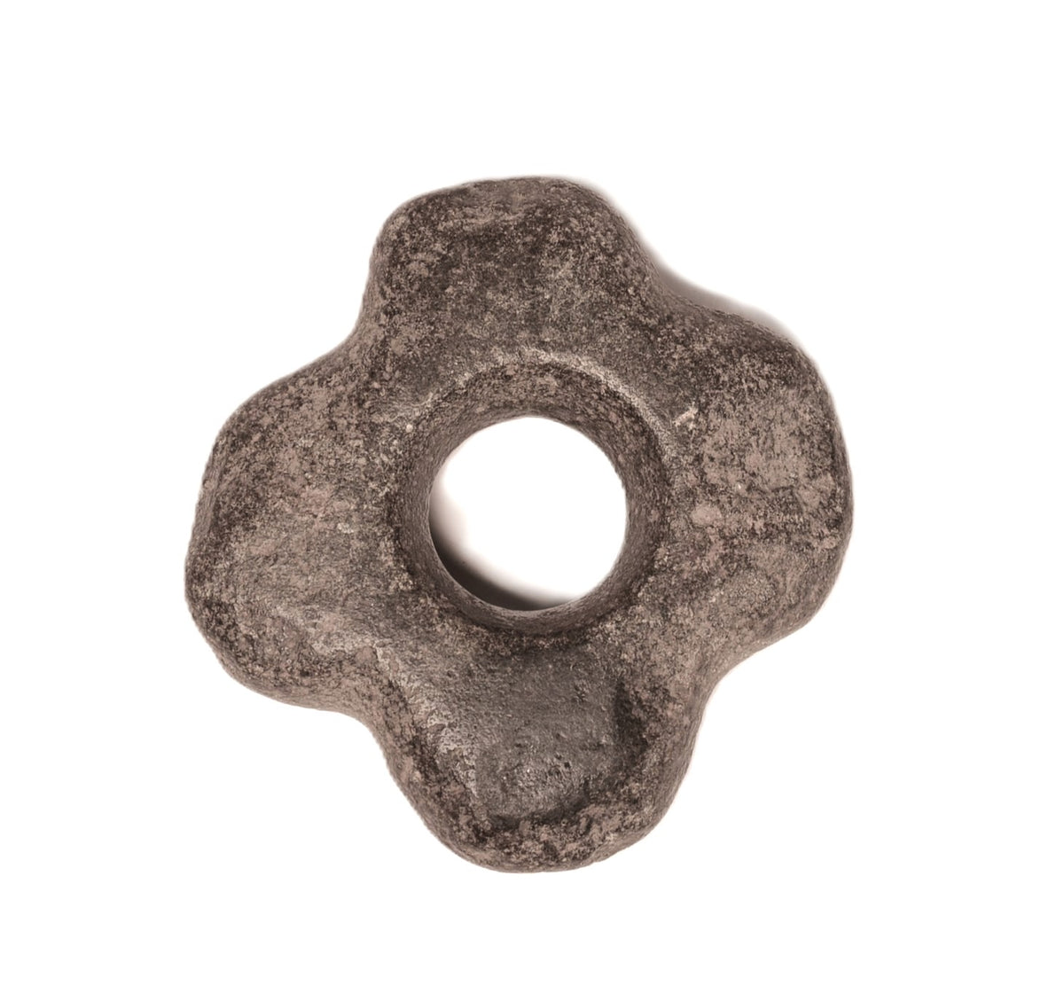 Inca 4 Sided Star Mace Head Stone