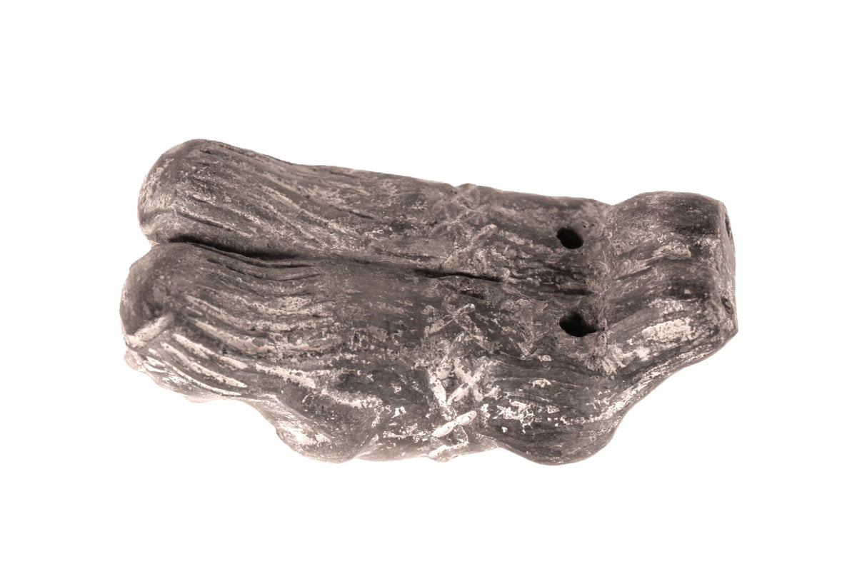 Chimu Blackware Female Figures Whistle