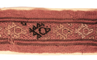 Chancay Cotton Textile Belt Fragment