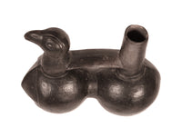 Chimu Blackware Duck Vessel