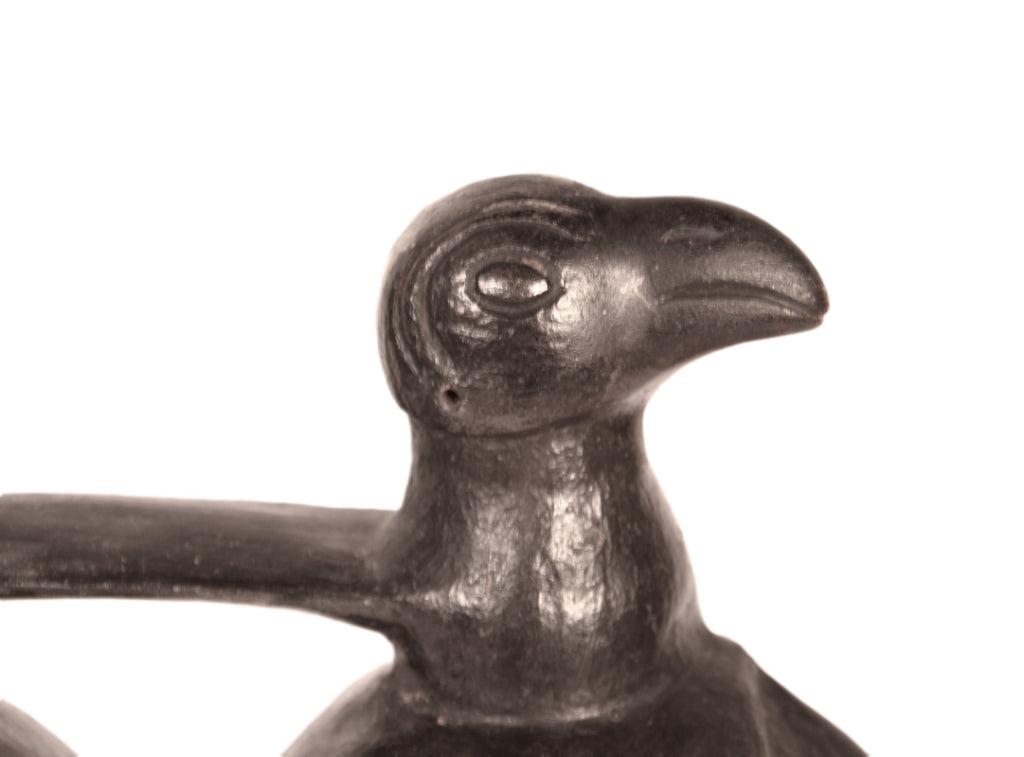 Chimu Blackware Duck Vessel