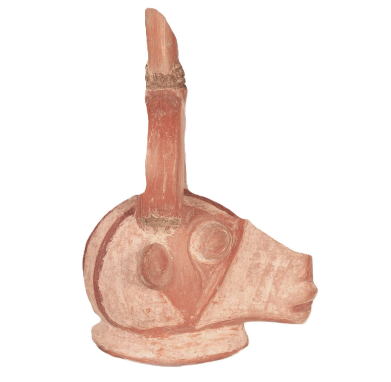 Middle Moche Stirrup Spouted Vessel