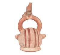 Middle Moche Stirrup Spouted Vessel