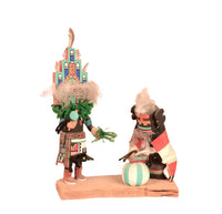 Hopi Pueblo Katchina Dolls By Clifford Pongyesvia