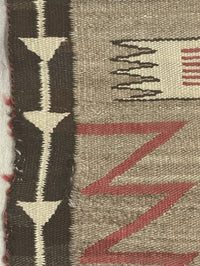Navajo Crystal Whirling Log Rug