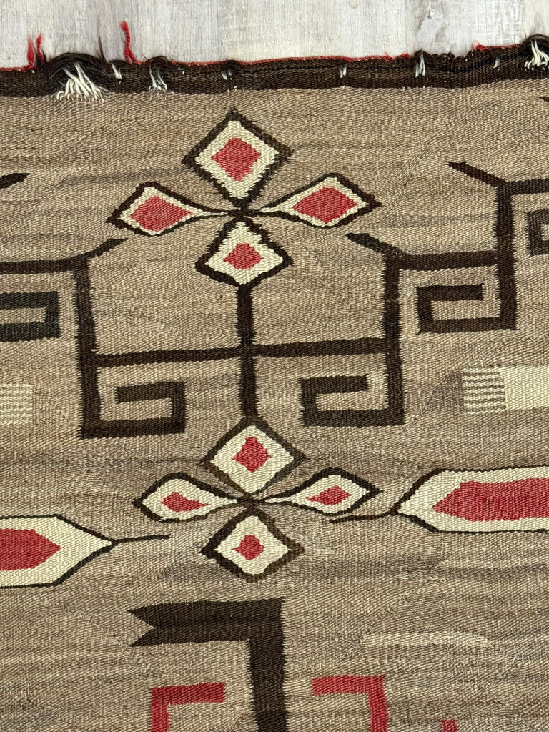 Navajo Crystal Whirling Log Rug
