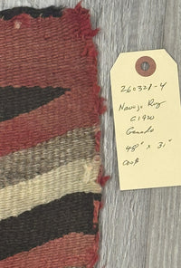 Navajo Ganado Diagonal Striped Rug