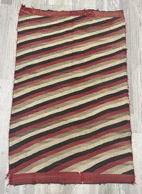 Navajo Ganado Diagonal Striped Rug
