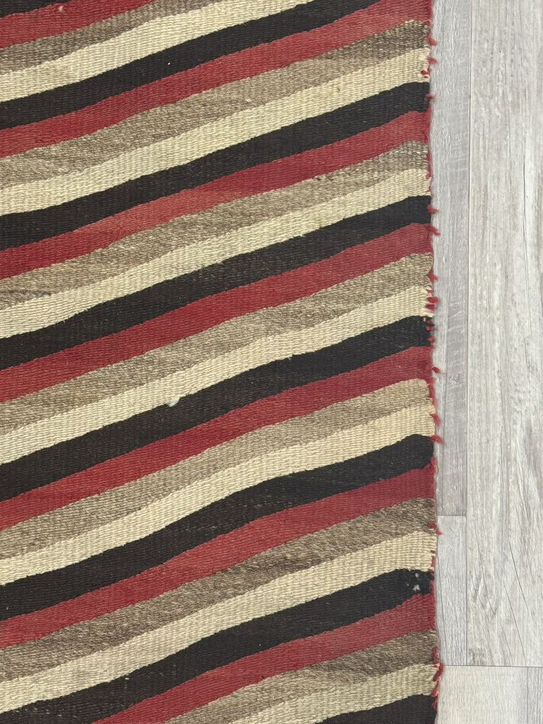 Navajo Ganado Diagonal Striped Rug