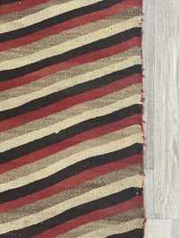 Navajo Ganado Diagonal Striped Rug