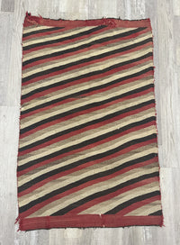 Navajo Ganado Diagonal Striped Rug