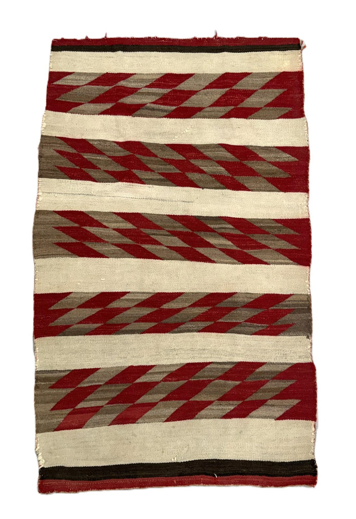Navajo Double Saddle Blanket Rug