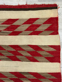 Navajo Double Saddle Blanket Rug