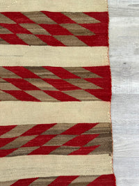 Navajo Double Saddle Blanket Rug
