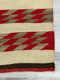 Navajo Double Saddle Blanket Rug