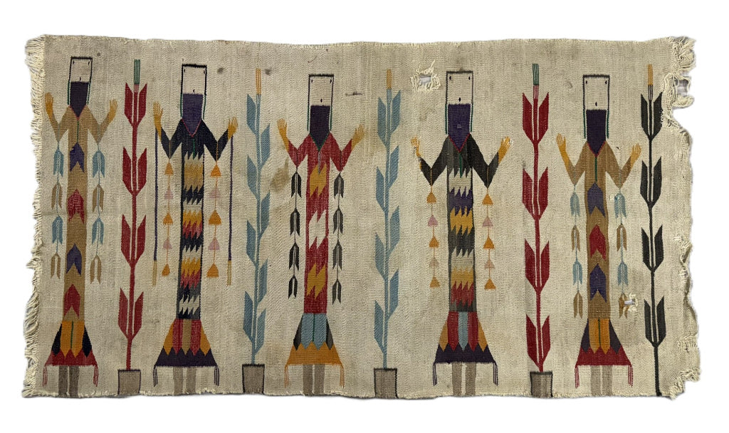 Navajo Fred Harvey Yei Rug