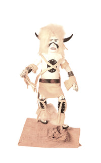 Navajo White Buffalo Kachina Doll