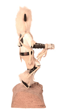 Navajo White Buffalo Kachina Doll