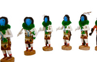 Navajo Yei Bi Chei Dancers Kachina Dolls Set of 8