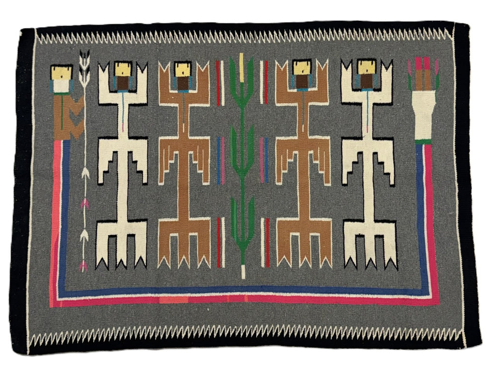Navajo Shiprock Yei Rug