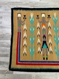 Navajo Shiprock Yei Rug