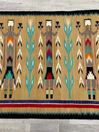 Navajo Shiprock Yei Rug
