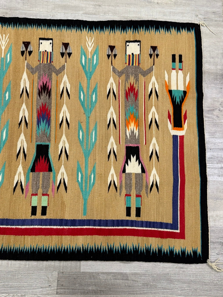 Navajo Shiprock Yei Rug