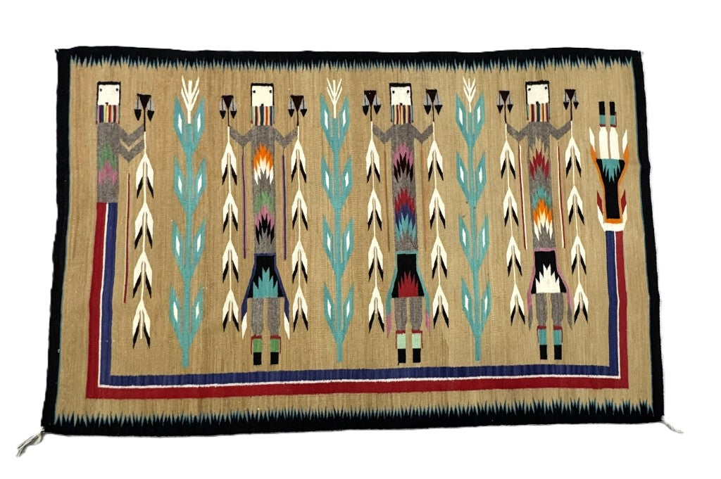 Navajo Shiprock Yei Rug