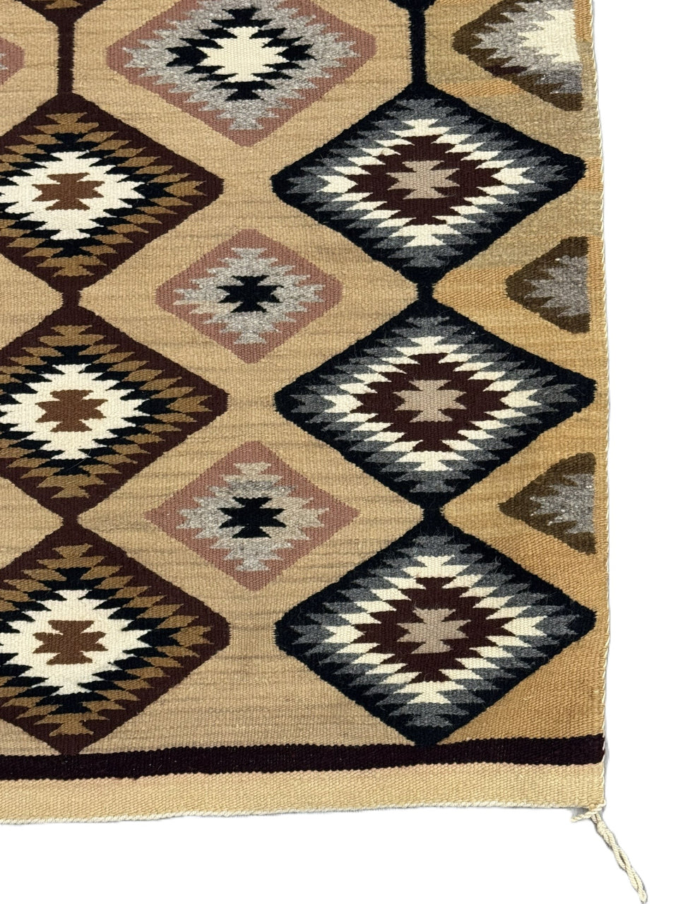 Navajo Red Mesa Rug