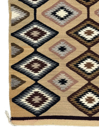 Navajo Red Mesa Rug