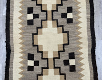 Early Navajo Two Gray Hills Rug