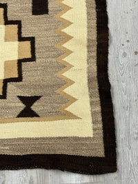 Early Navajo Two Gray Hills Rug