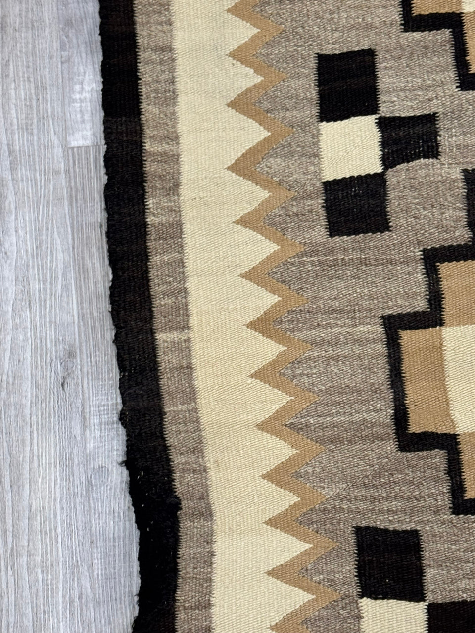 Early Navajo Two Gray Hills Rug