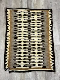 Early Navajo Two Gray Hills Rug