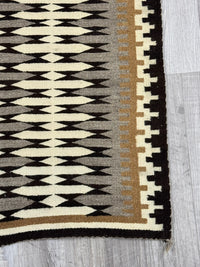 Early Navajo Two Gray Hills Rug