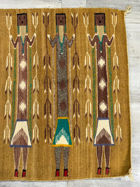 Navajo Shiprock Yei Rug