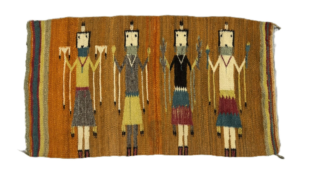 Navajo Yei Gallup Throw Rug